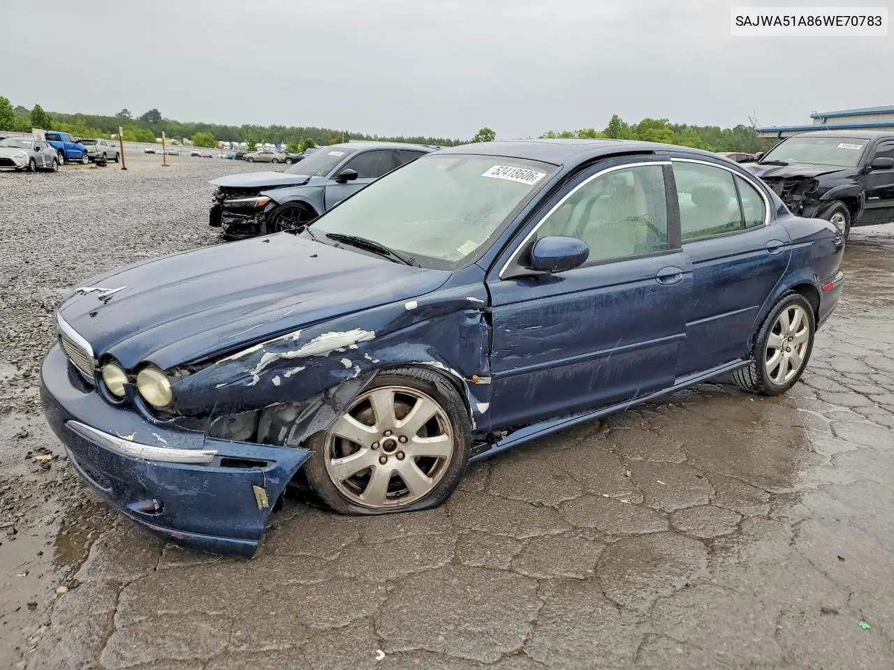 2006 Jaguar X-Type 3.0 VIN: SAJWA51A86WE70783 Lot: 57014326