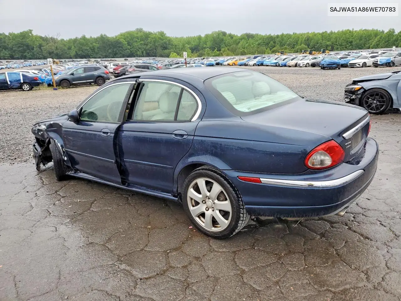 2006 Jaguar X-Type 3.0 VIN: SAJWA51A86WE70783 Lot: 57014326