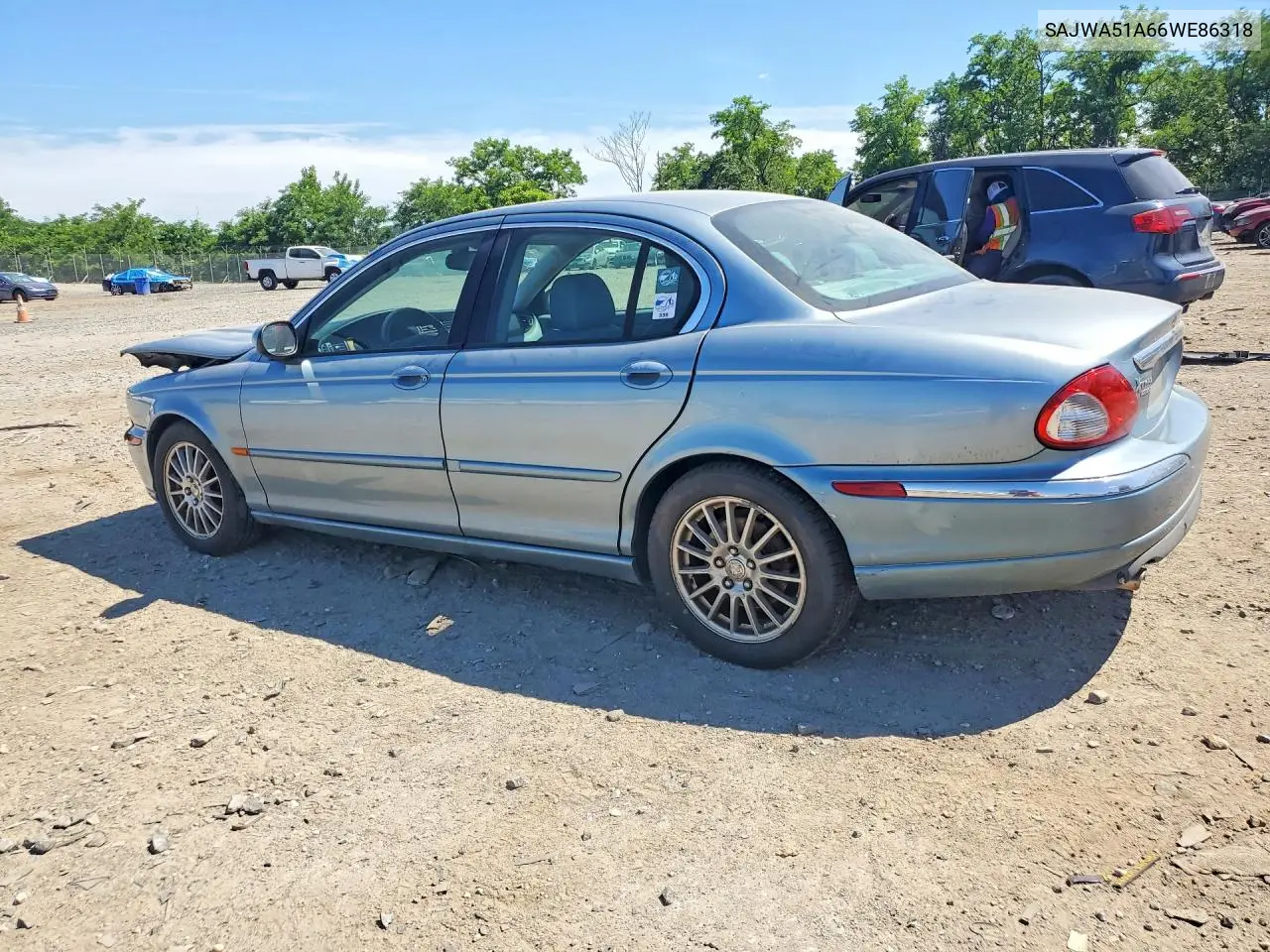 2006 Jaguar X-Type 3.0 VIN: SAJWA51A66WE86318 Lot: 57133646