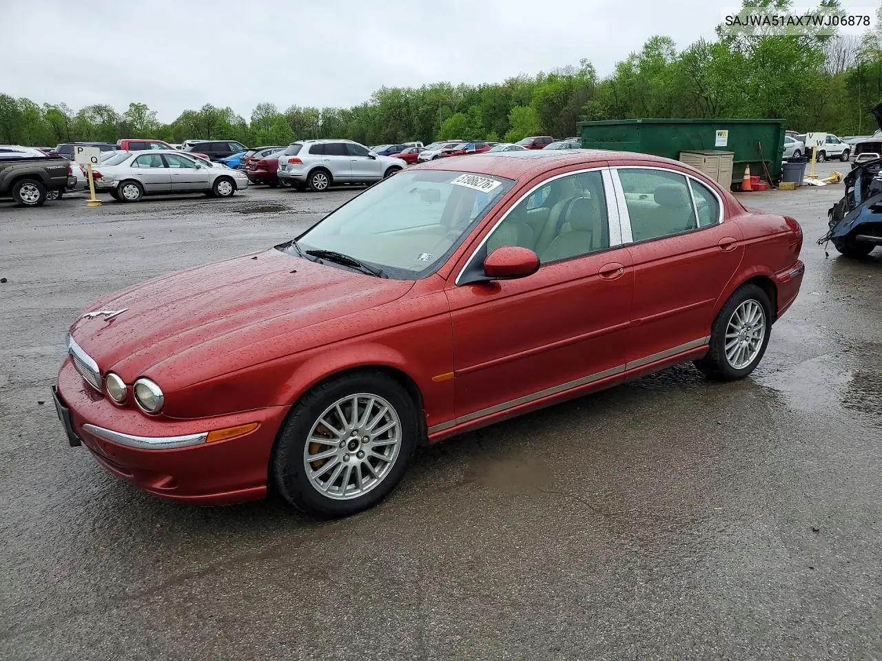 2007 Jaguar X-Type 3.0 VIN: SAJWA51AX7WJ06878 Lot: 51986276
