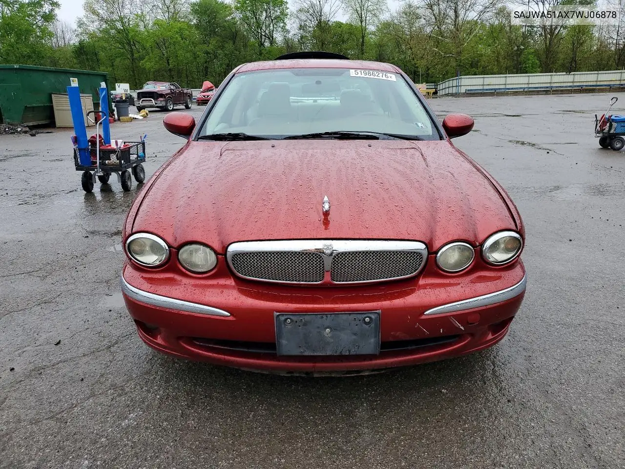 2007 Jaguar X-Type 3.0 VIN: SAJWA51AX7WJ06878 Lot: 51986276