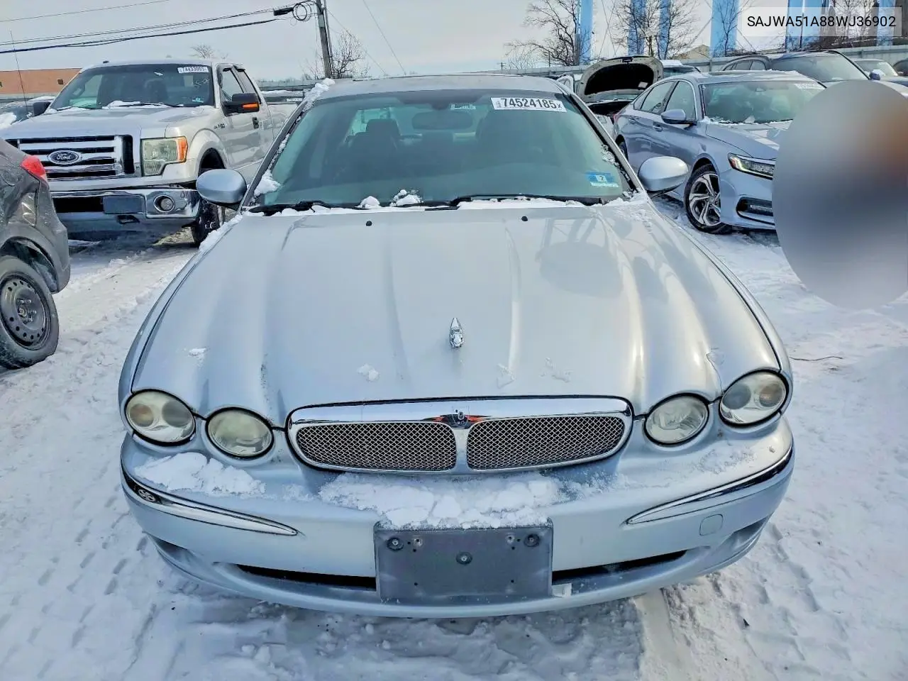 2008 Jaguar X-Type VIN: SAJWA51A88WJ36902 Lot: 74524185