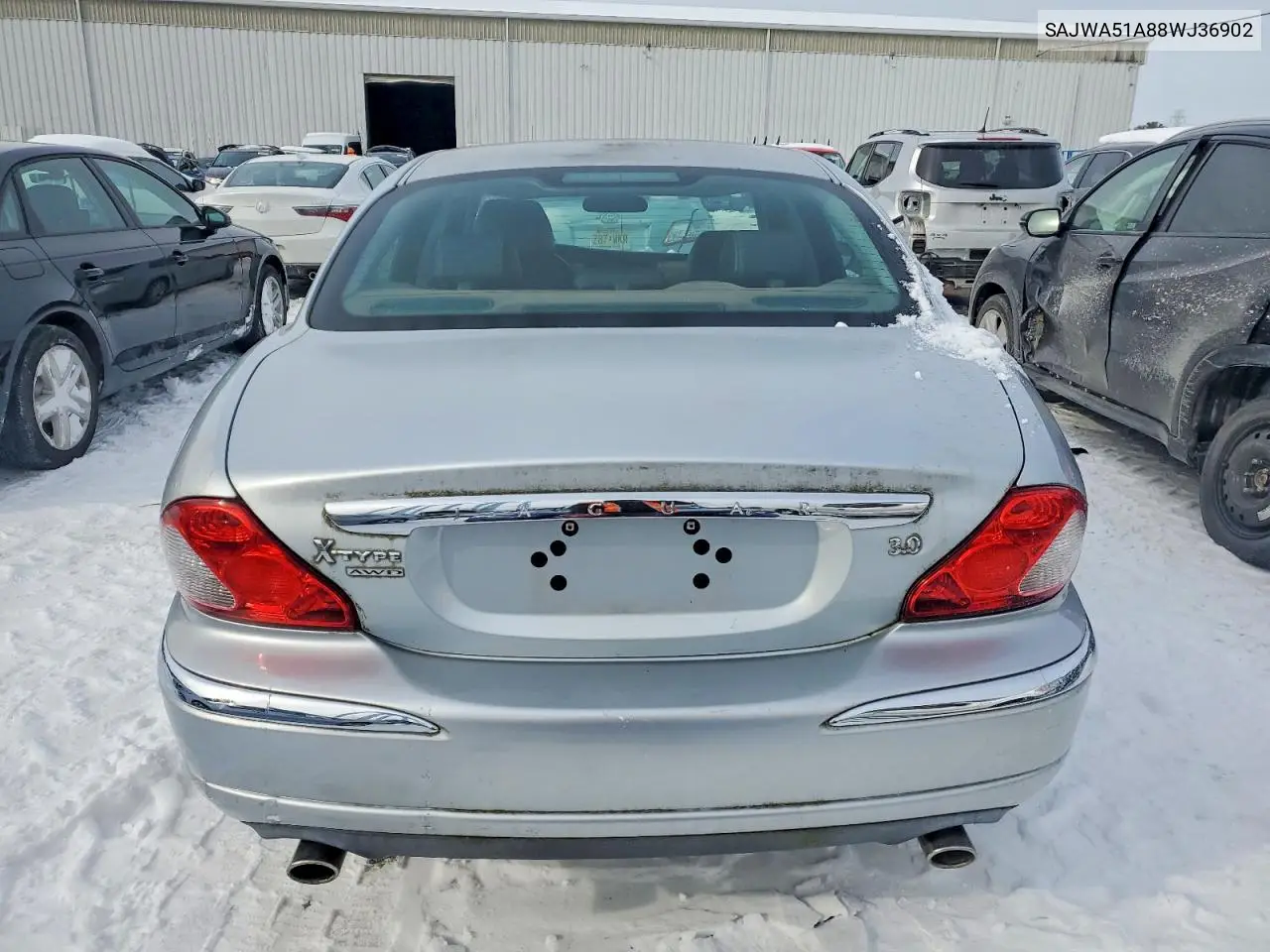2008 Jaguar X-Type VIN: SAJWA51A88WJ36902 Lot: 74524185
