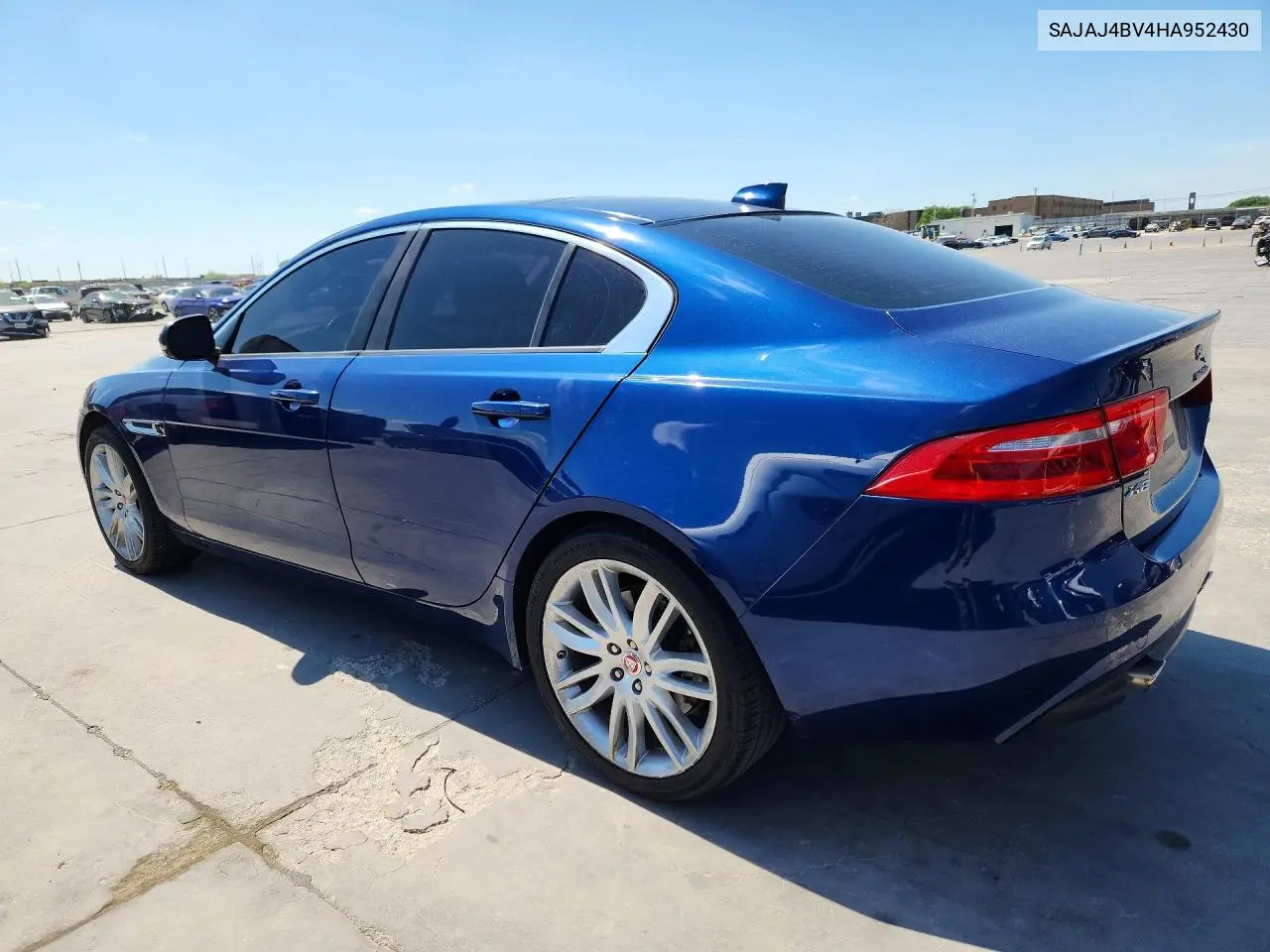 2017 Jaguar Xe Premium VIN: SAJA4BV4HA952430 Lot: 48014906