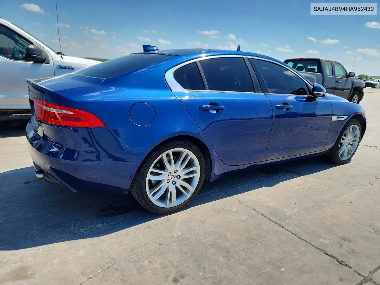 2017 Jaguar Xe Premium VIN: SAJA4BV4HA952430 Lot: 48014906