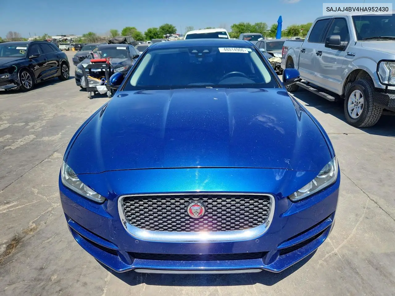 2017 Jaguar Xe Premium VIN: SAJA4BV4HA952430 Lot: 48014906