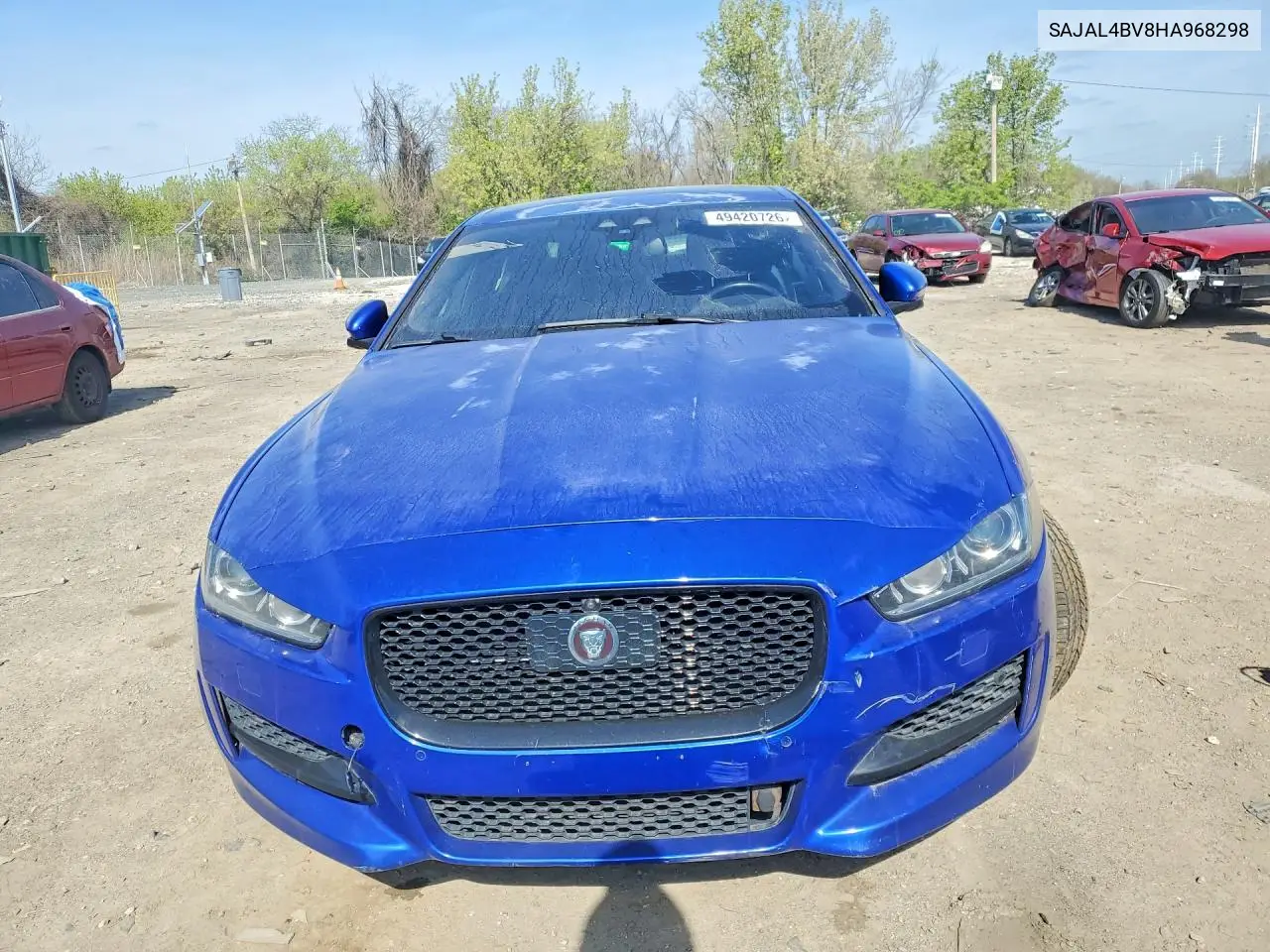 2017 Jaguar Xe R - Sport VIN: SAJAL4BV8HA968298 Lot: 49420726