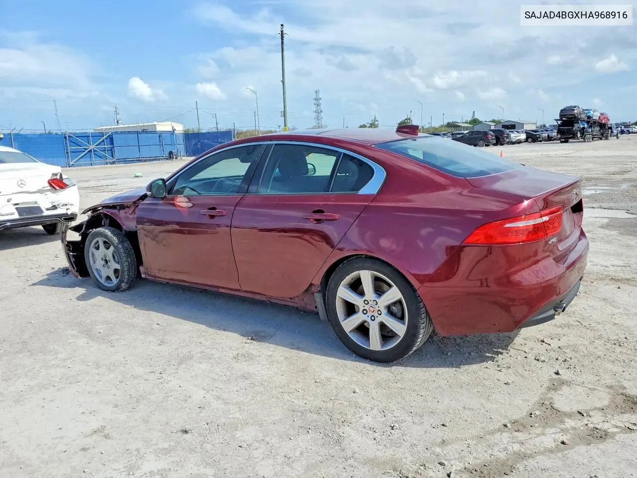 2017 Jaguar Xe Premium VIN: SAJAD4BGXHA968916 Lot: 49807026
