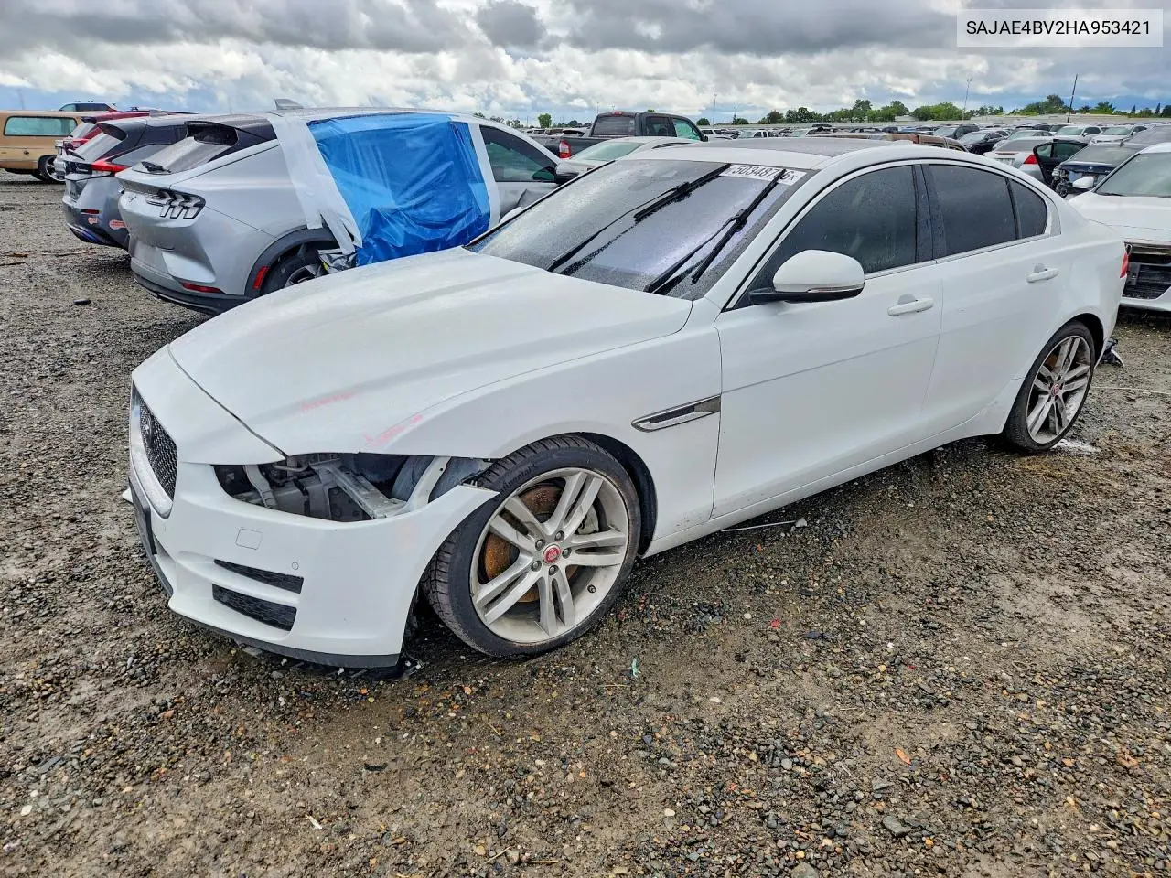2017 Jaguar Xe Prestige VIN: SAJAE4BV2HA953421 Lot: 50348766