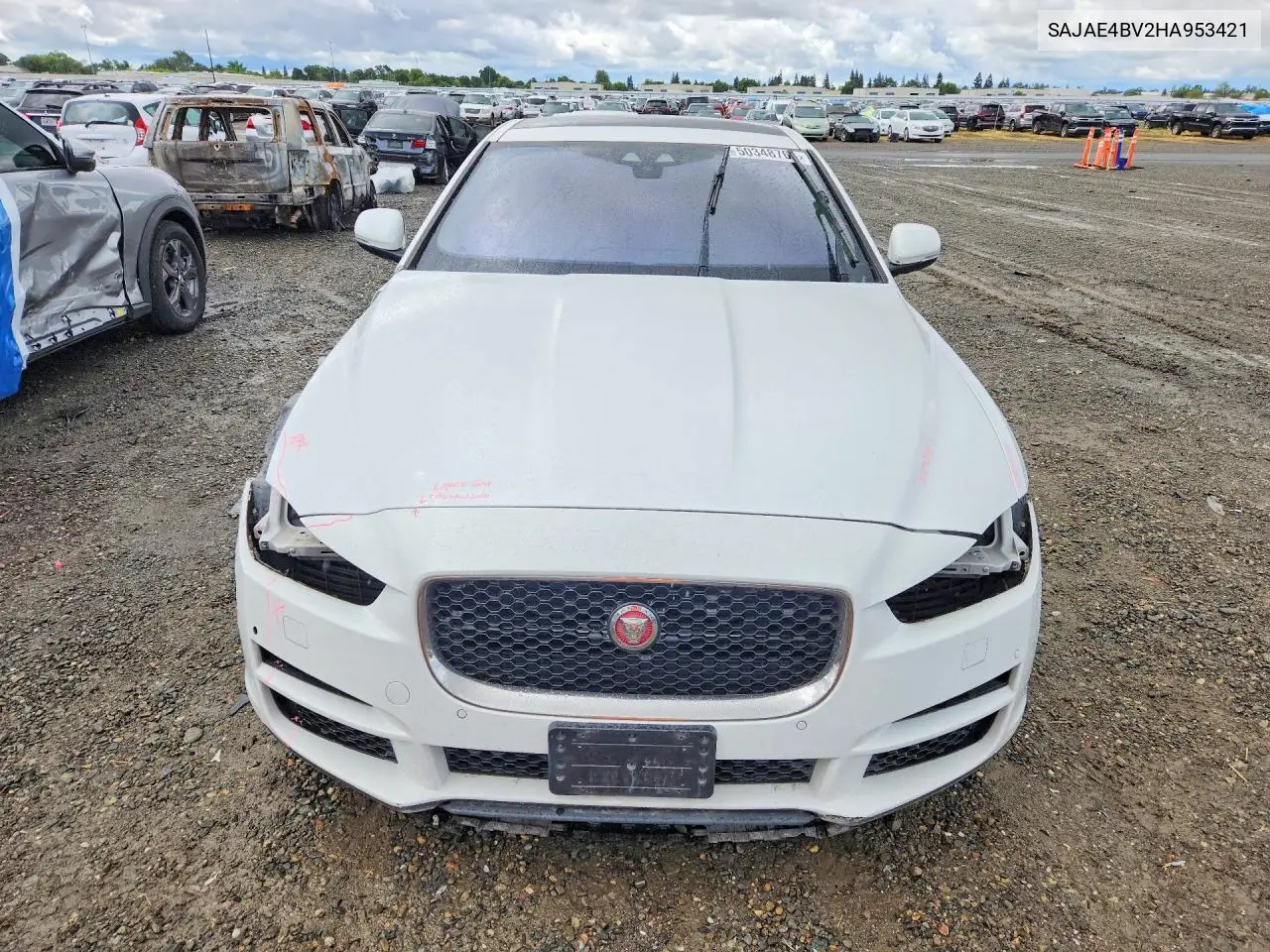 2017 Jaguar Xe Prestige VIN: SAJAE4BV2HA953421 Lot: 50348766