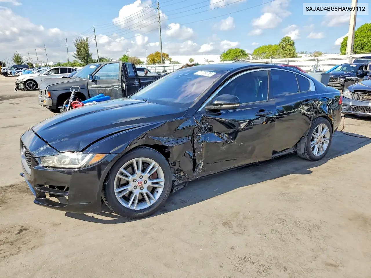 2017 Jaguar Xe Premium VIN: SAJAD4BG8HA969112 Lot: 51778656