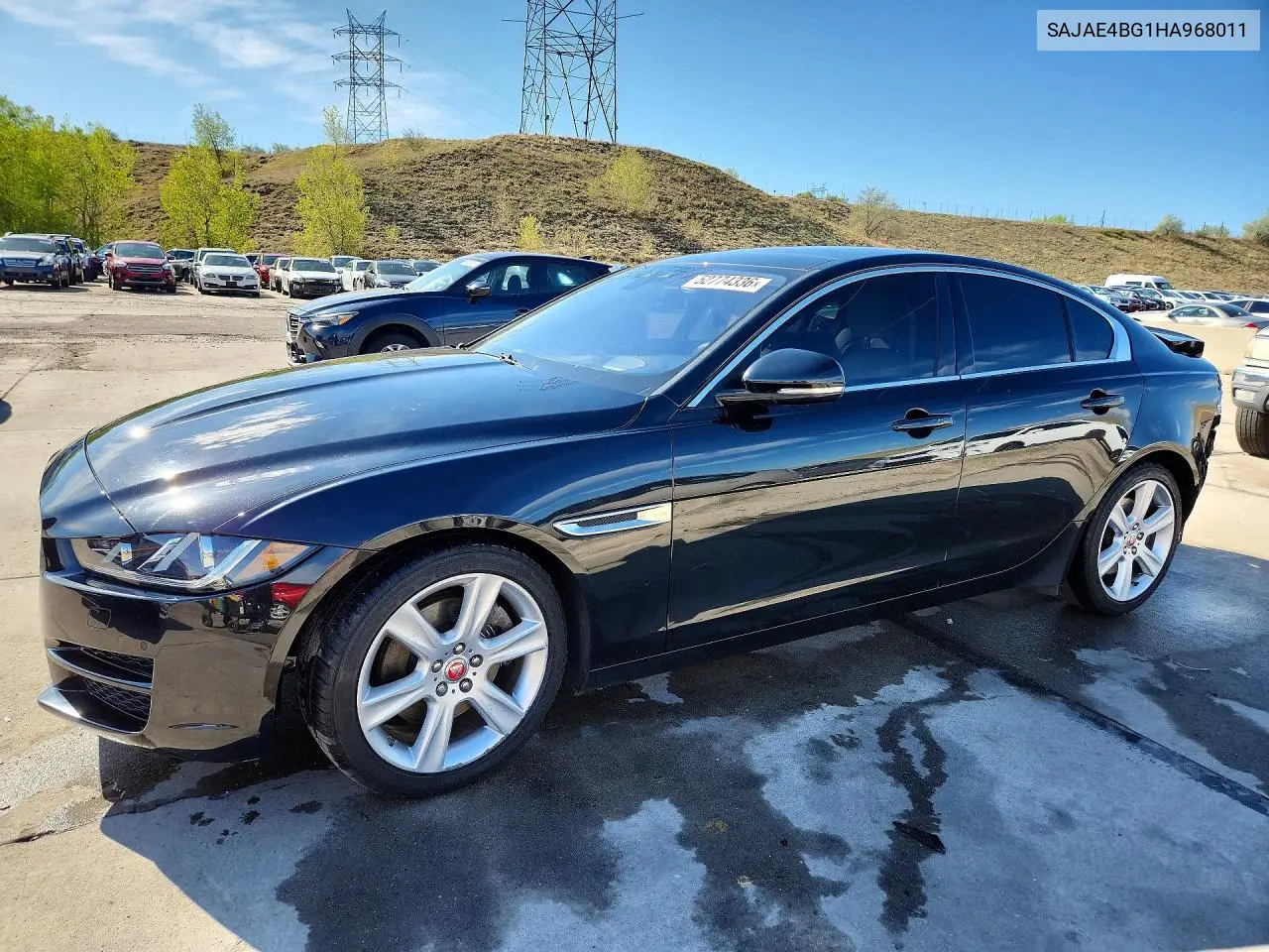 2017 Jaguar Xe Prestige VIN: SAJAE4BG1HA968011 Lot: 52774336