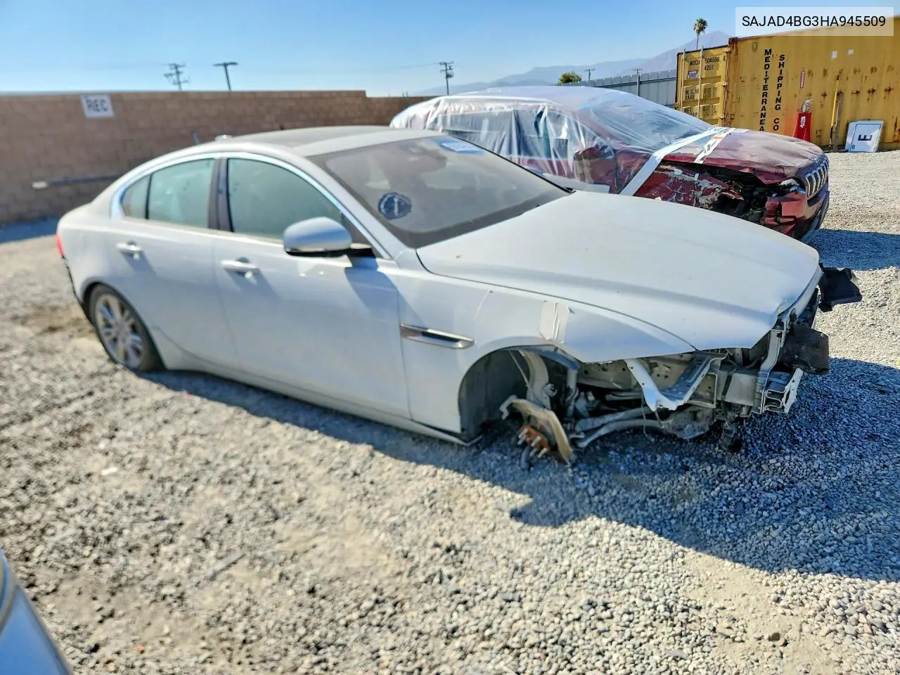 2017 Jaguar Xe Premium VIN: SAJAD4BG3HA945509 Lot: 55104766