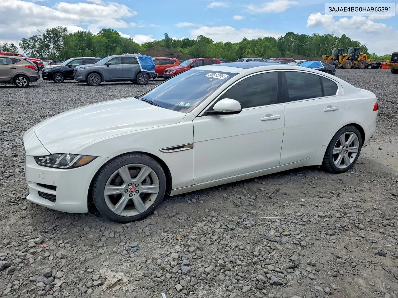 2017 Jaguar Xe Prestige VIN: SAJAE4BG0HA965391 Lot: 55511396