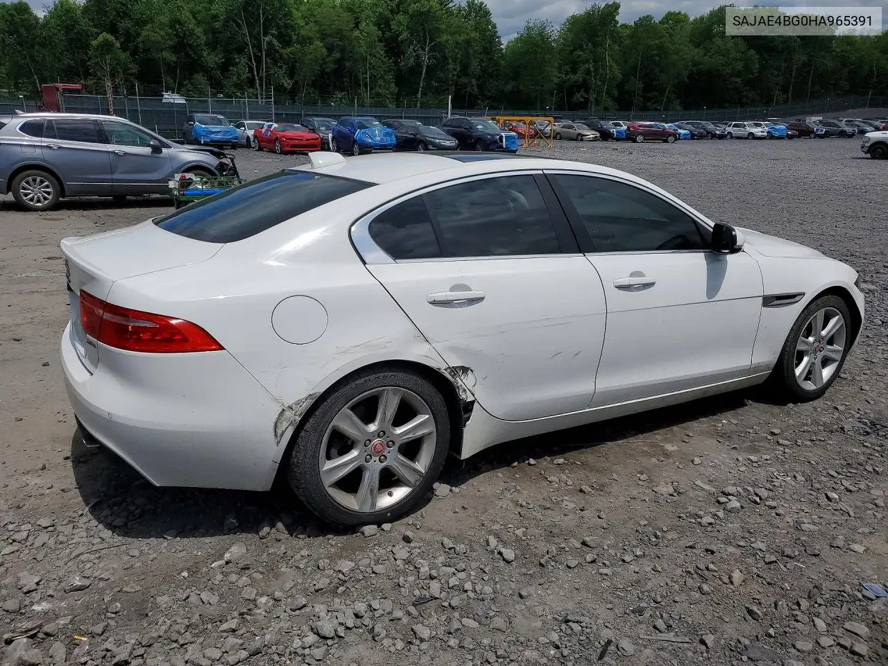 2017 Jaguar Xe Prestige VIN: SAJAE4BG0HA965391 Lot: 55511396