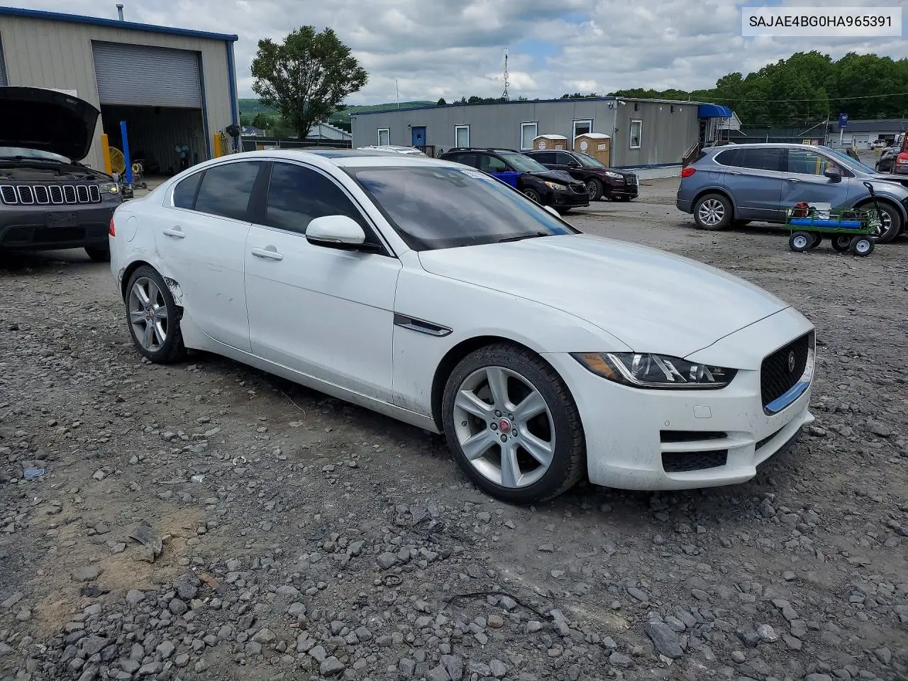 2017 Jaguar Xe Prestige VIN: SAJAE4BG0HA965391 Lot: 55511396