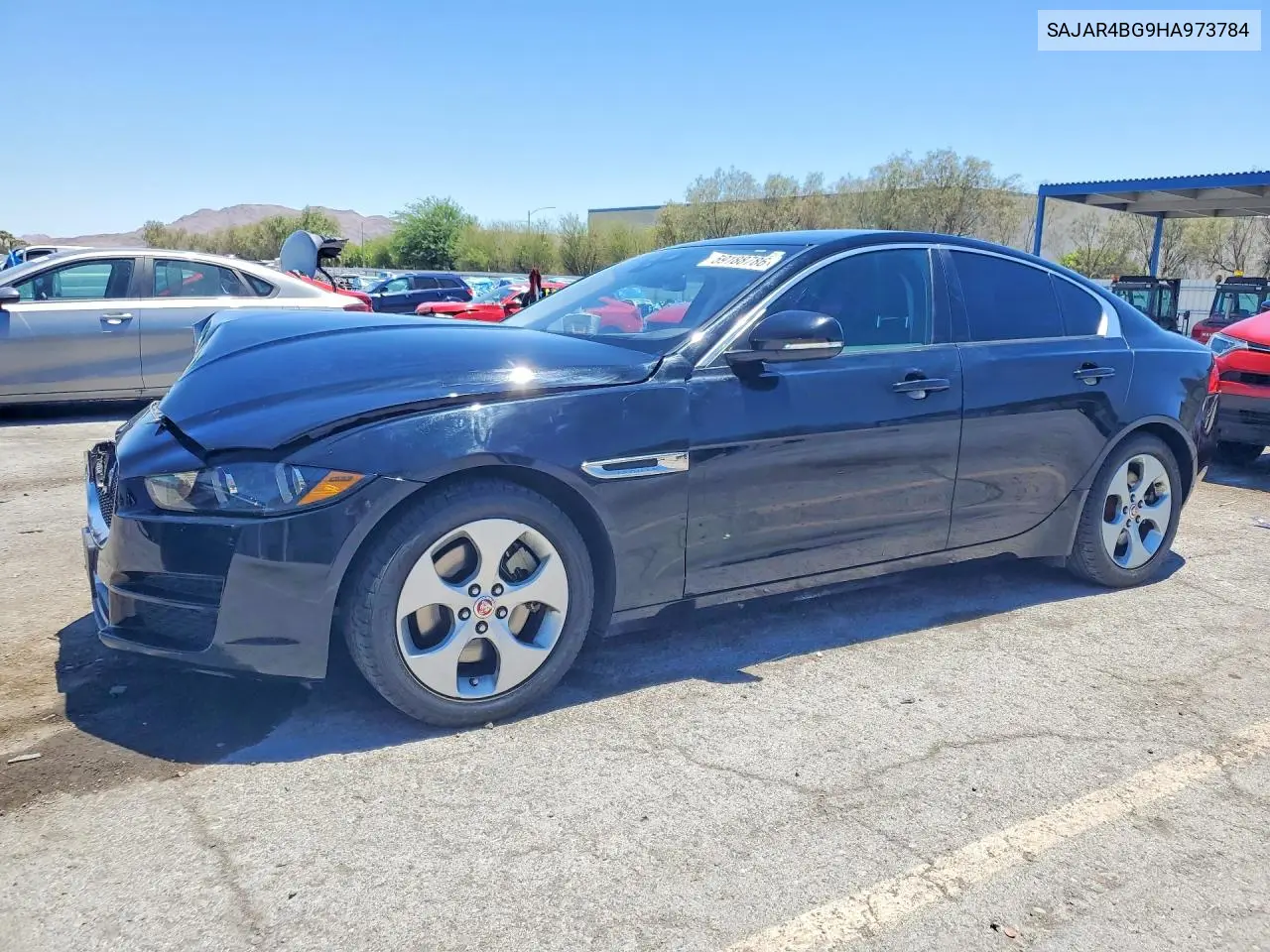 2017 Jaguar Xe VIN: SAJAR4BG9HA973784 Lot: 59188786