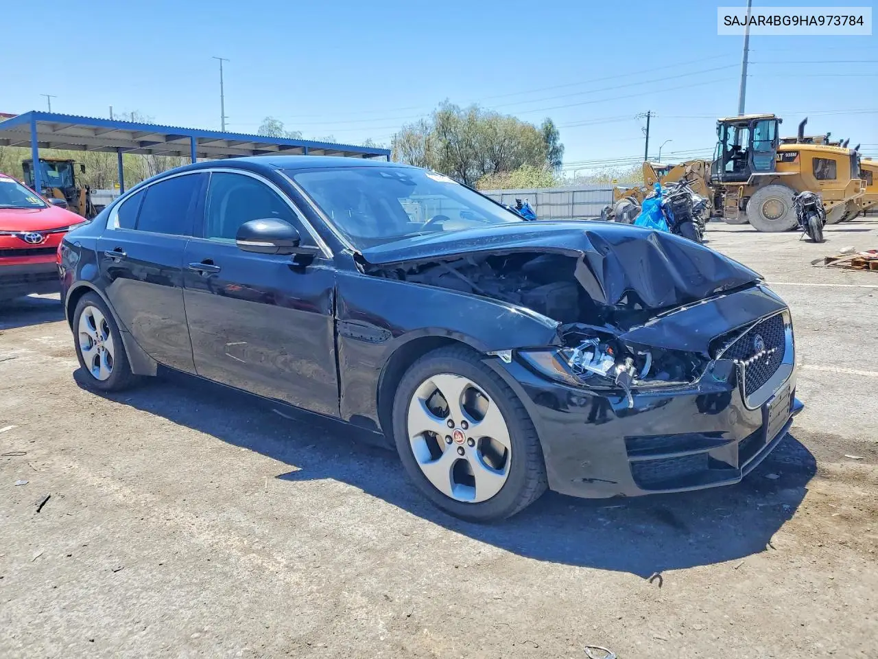 2017 Jaguar Xe VIN: SAJAR4BG9HA973784 Lot: 59188786