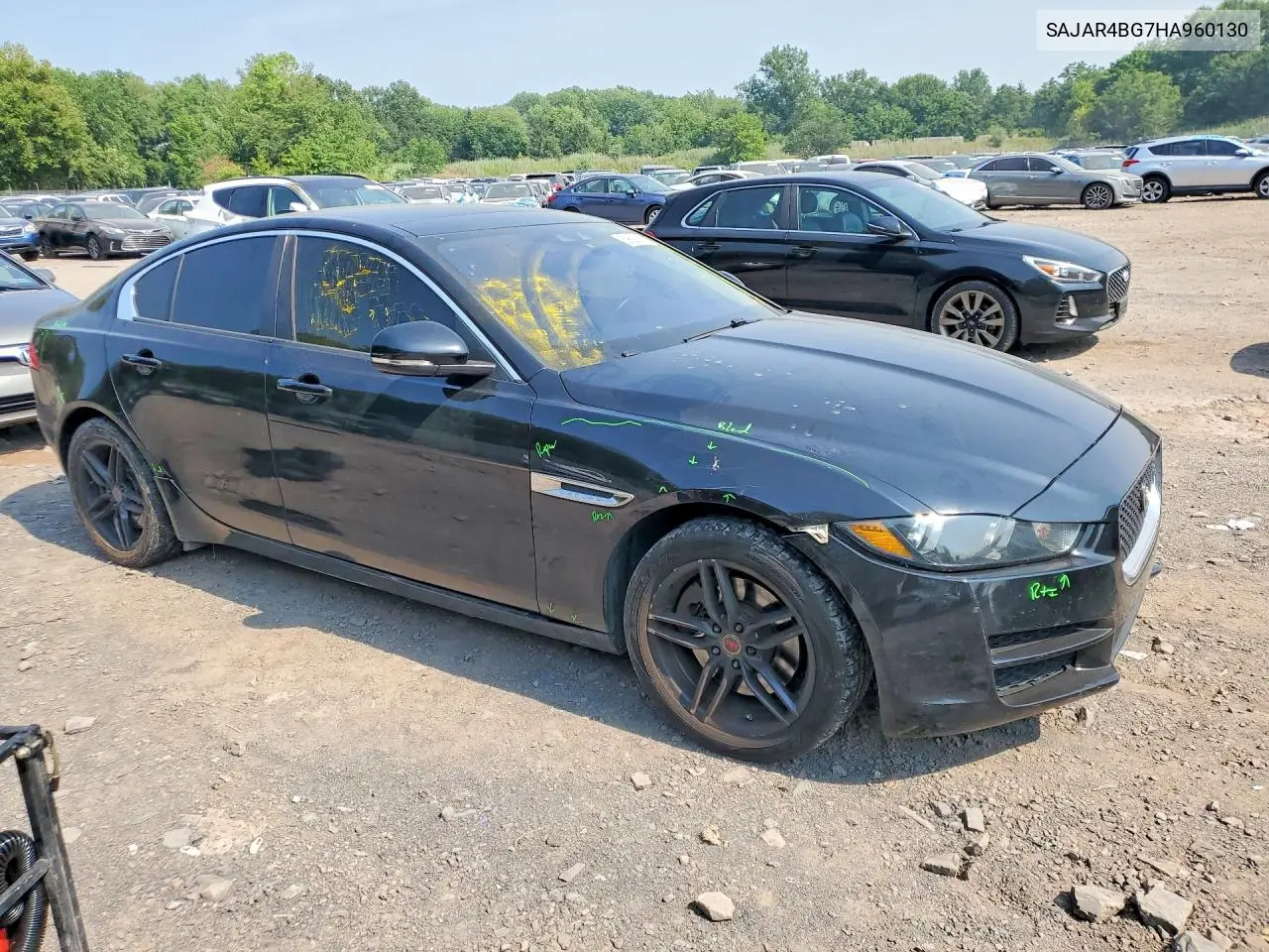 2017 Jaguar Xe VIN: SAJAR4BG7HA960130 Lot: 59628766