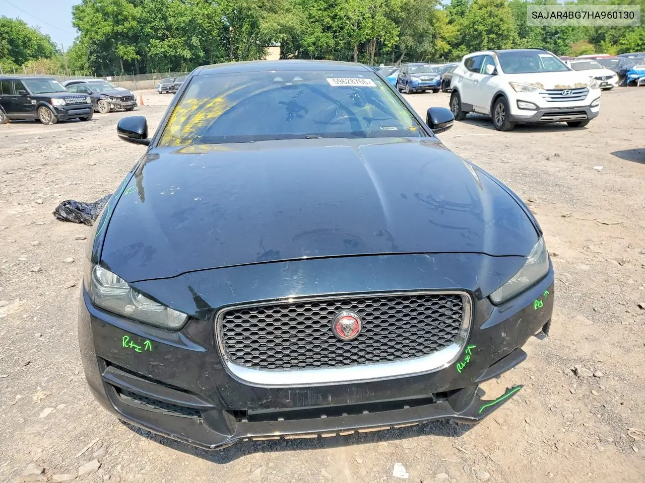 2017 Jaguar Xe VIN: SAJAR4BG7HA960130 Lot: 59628766