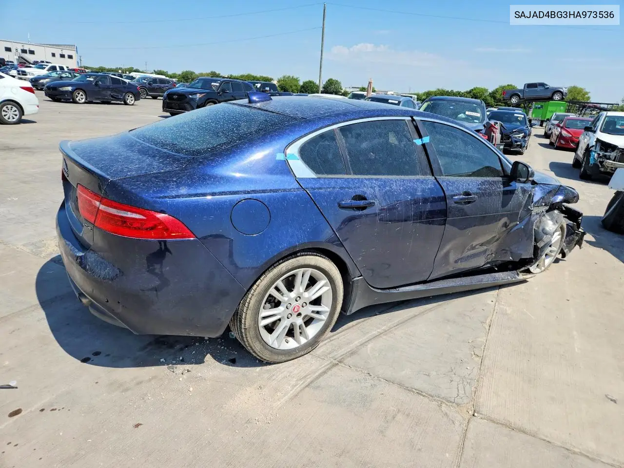 2017 Jaguar Xe Premium VIN: SAJAD4BG3HA973536 Lot: 59800856