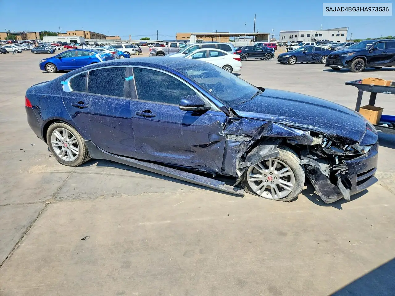 2017 Jaguar Xe Premium VIN: SAJAD4BG3HA973536 Lot: 59800856