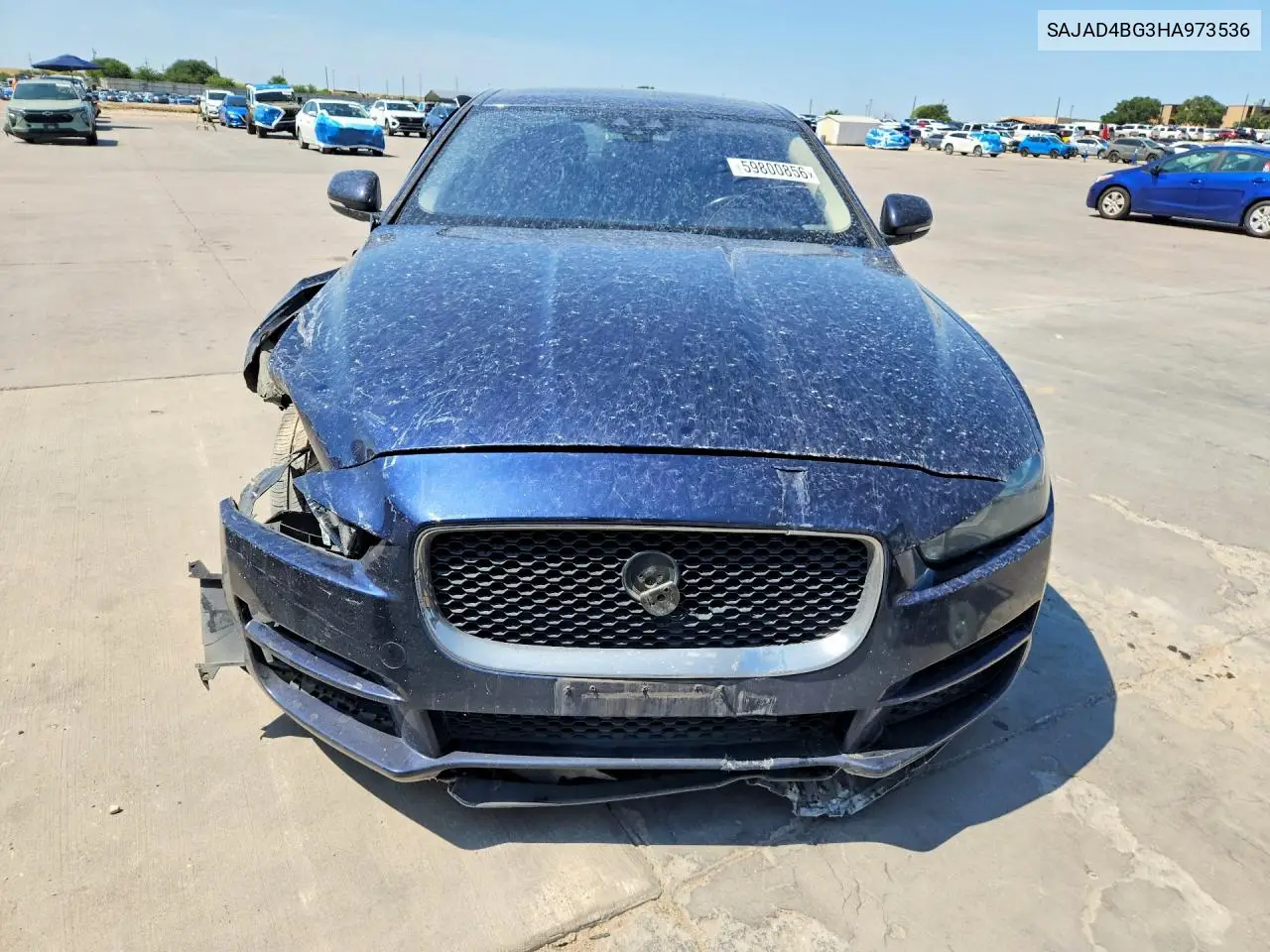 2017 Jaguar Xe Premium VIN: SAJAD4BG3HA973536 Lot: 59800856