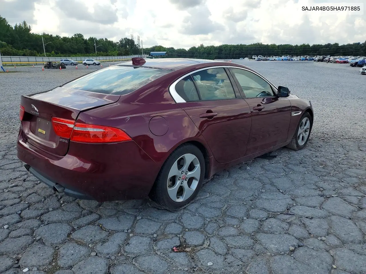 2017 Jaguar Xe VIN: SAJAR4BG5HA971885 Lot: 60117786