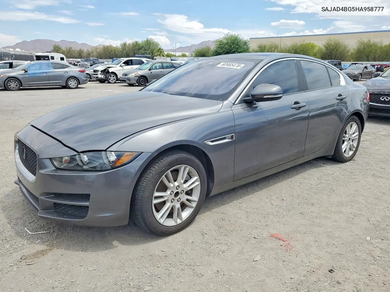 2017 Jaguar Xe Premium VIN: SAJAD4BG5HA958777 Lot: 60965476