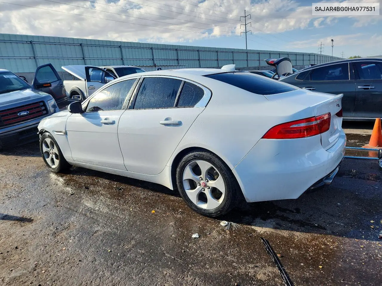 2017 Jaguar Xe VIN: SAJAR4BG0HA977531 Lot: 61584226