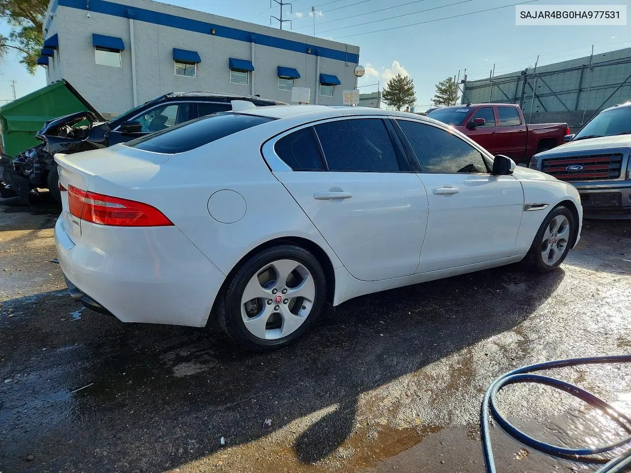 2017 Jaguar Xe VIN: SAJAR4BG0HA977531 Lot: 61584226