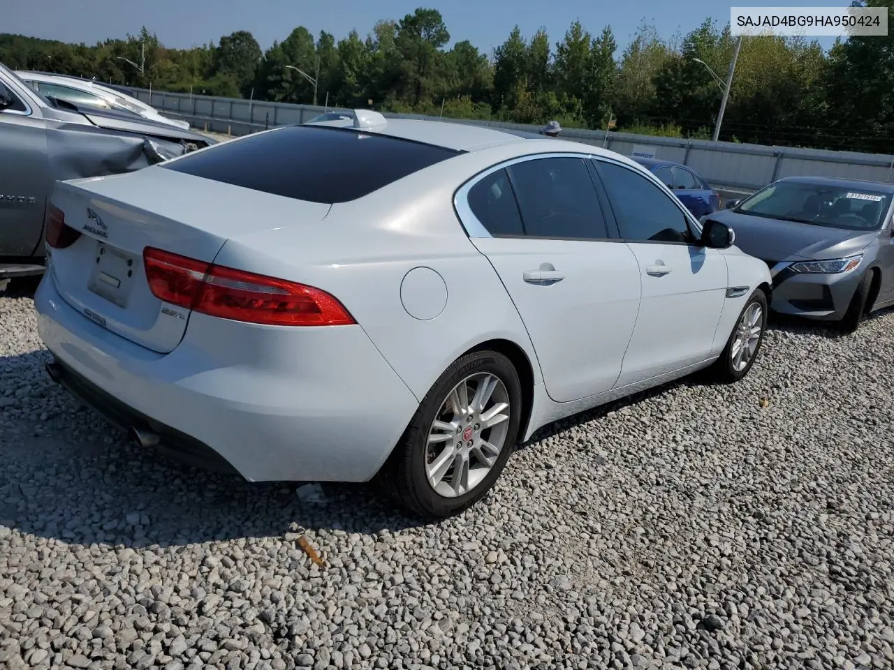 2017 Jaguar Xe Premium VIN: SAJAD4BG9HA950424 Lot: 80821225