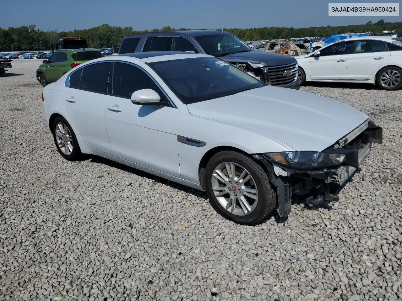 2017 Jaguar Xe Premium VIN: SAJAD4BG9HA950424 Lot: 80821225