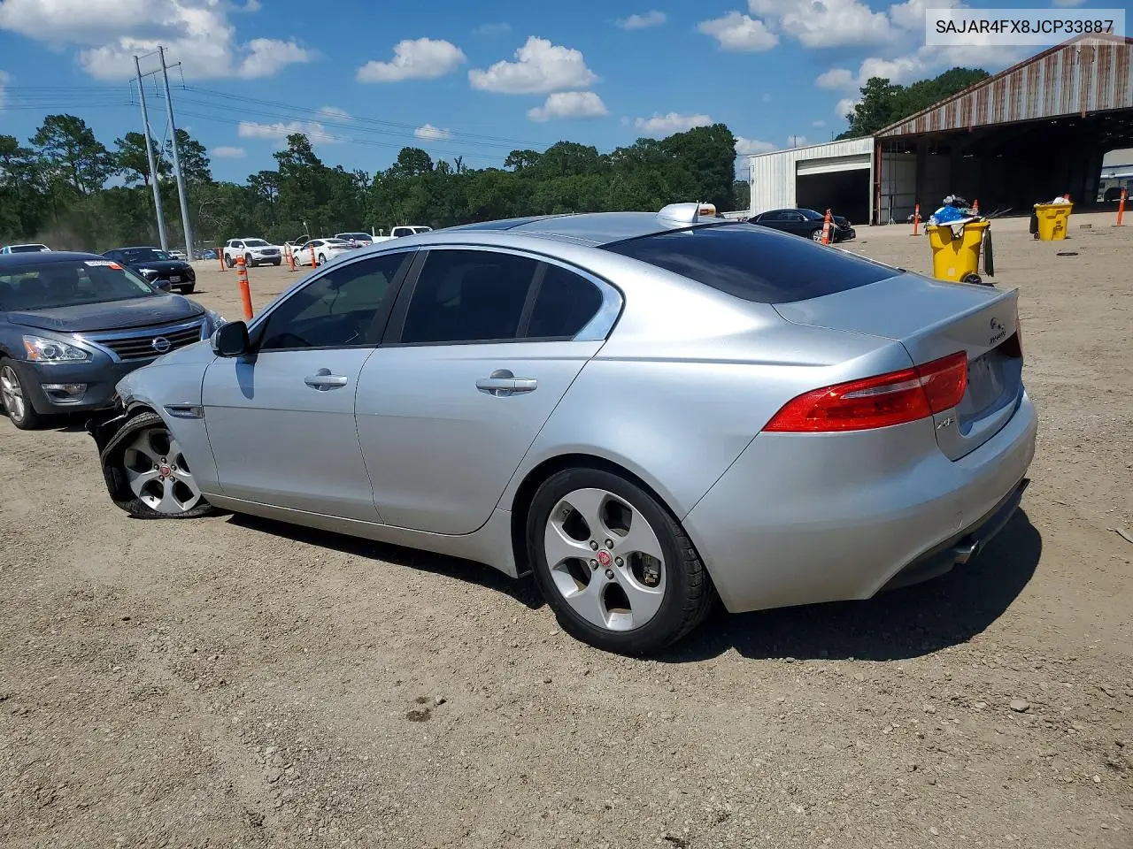 2018 Jaguar Xe VIN: SAJAR4FX8JCP33887 Lot: 57252956