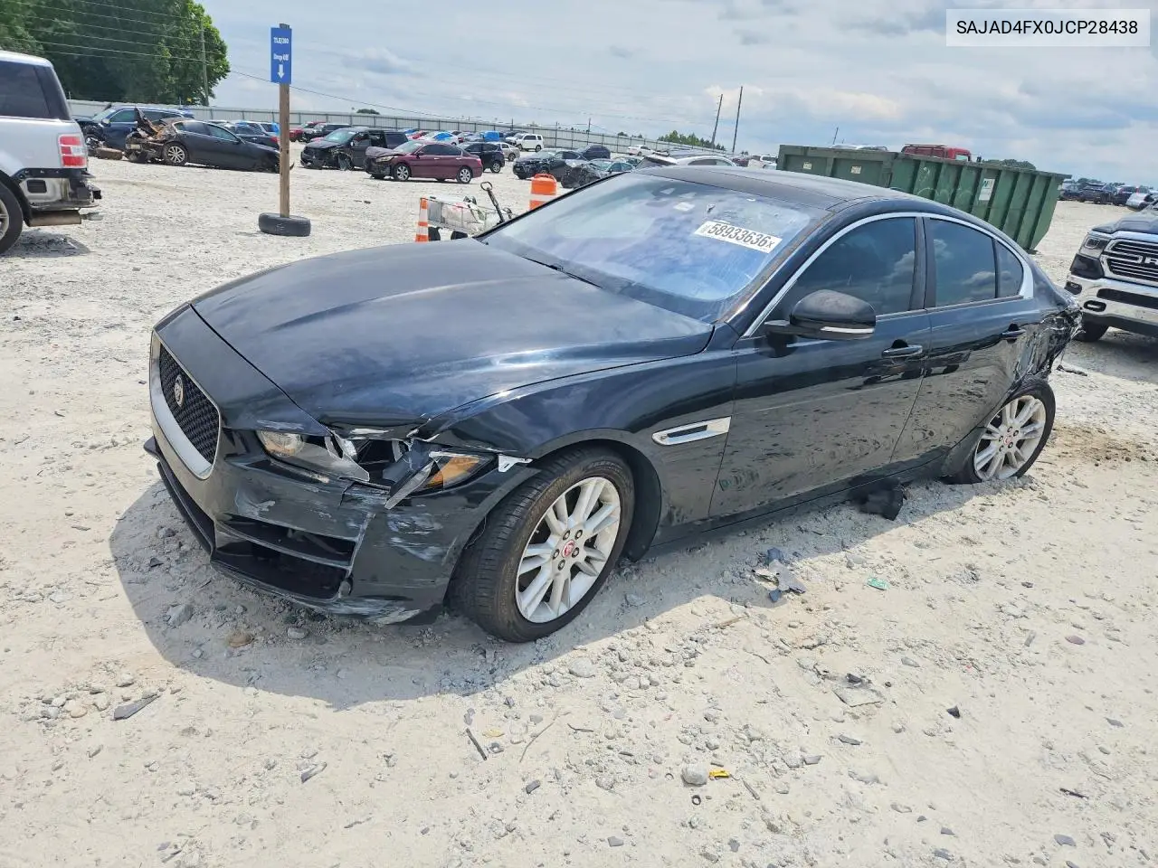 2018 Jaguar Xe Premium VIN: SAJAD4FX0JCP28438 Lot: 58933636