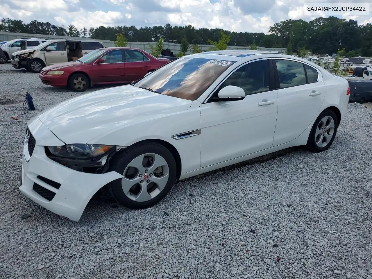 2018 Jaguar Xe VIN: SAJAR4FX2JCP34422 Lot: 60290006