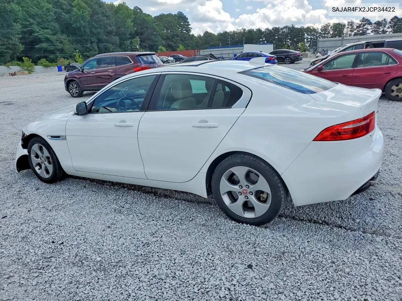 2018 Jaguar Xe VIN: SAJAR4FX2JCP34422 Lot: 60290006