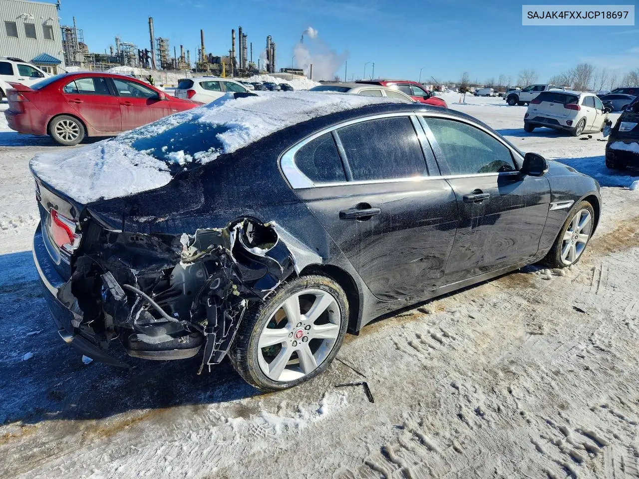 2018 Jaguar Xe Prestige VIN: SAJAK4FXXJCP18697 Lot: 75419515