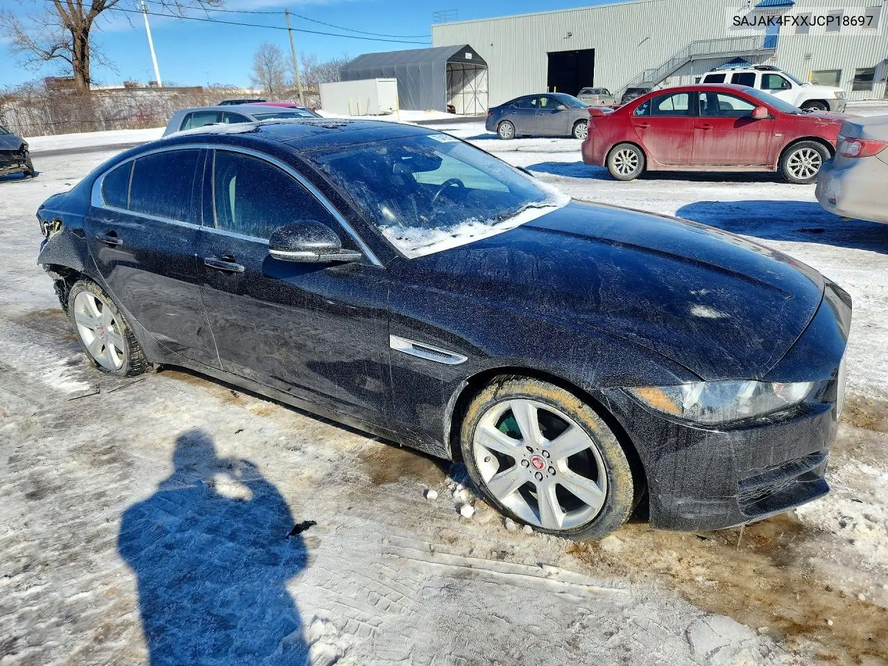 2018 Jaguar Xe Prestige VIN: SAJAK4FXXJCP18697 Lot: 75419515
