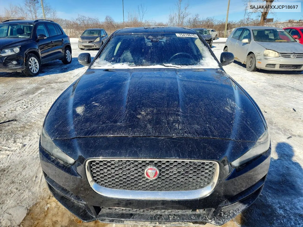 2018 Jaguar Xe Prestige VIN: SAJAK4FXXJCP18697 Lot: 75419515