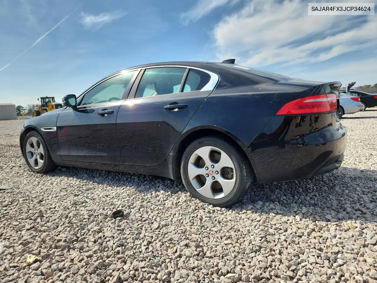 2018 Jaguar Xe VIN: SAJAR4FX3JCP34624 Lot: 79769835
