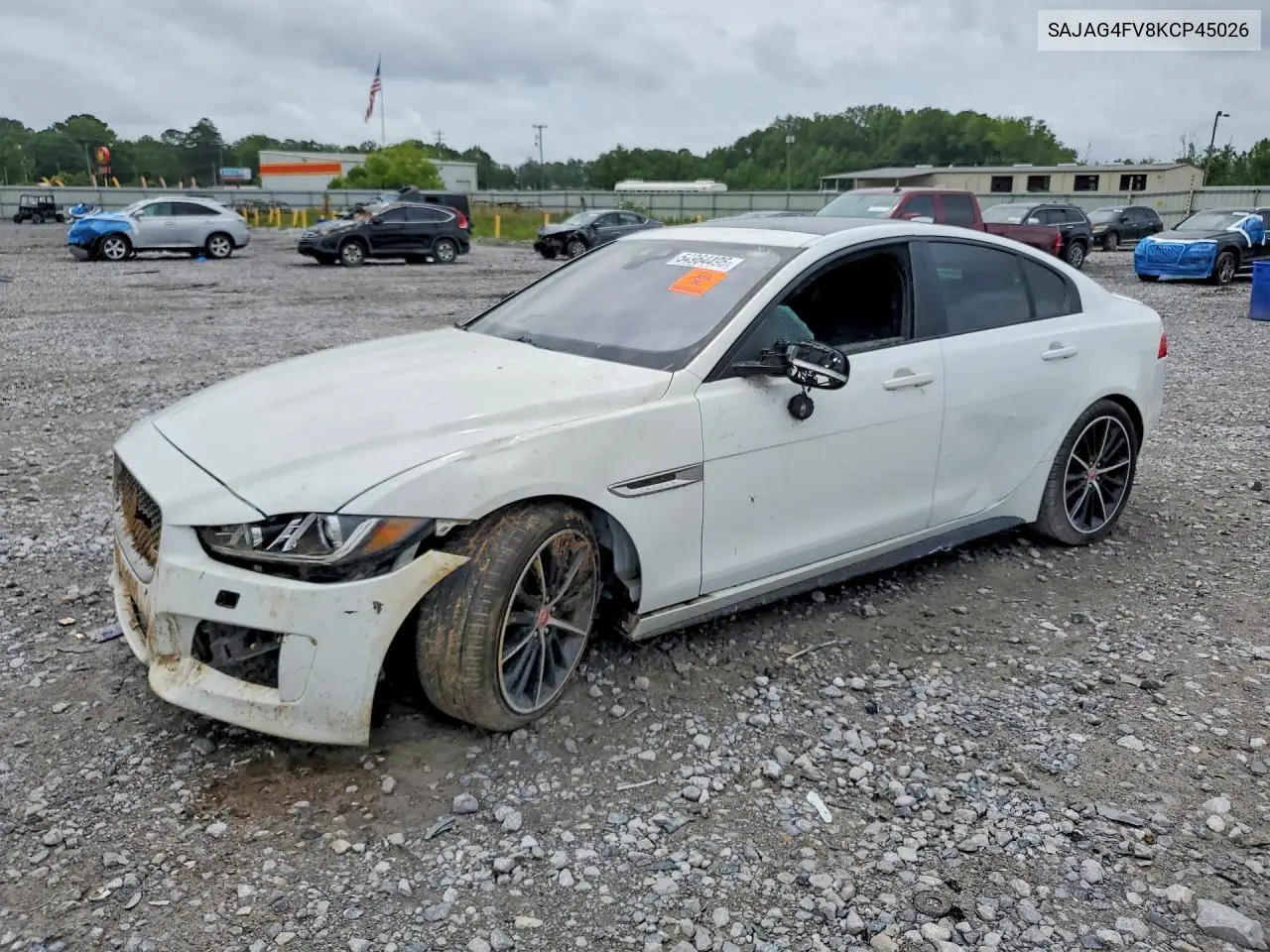 2019 Jaguar Xe S VIN: SAJAG4FV8KCP45026 Lot: 54964496