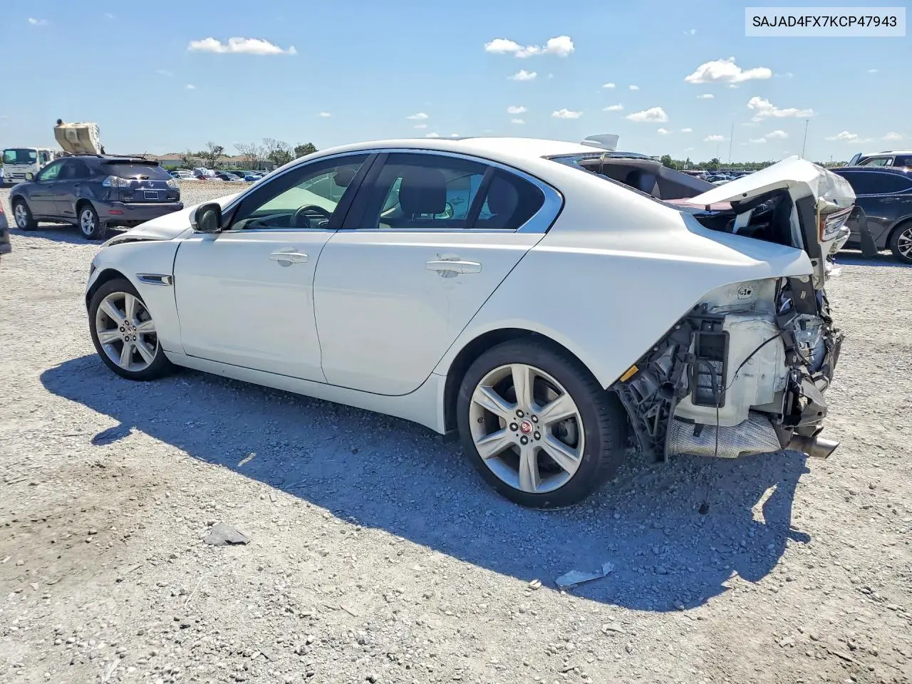 2019 Jaguar Xe Premium VIN: SAJAD4FX7KCP47943 Lot: 58280436