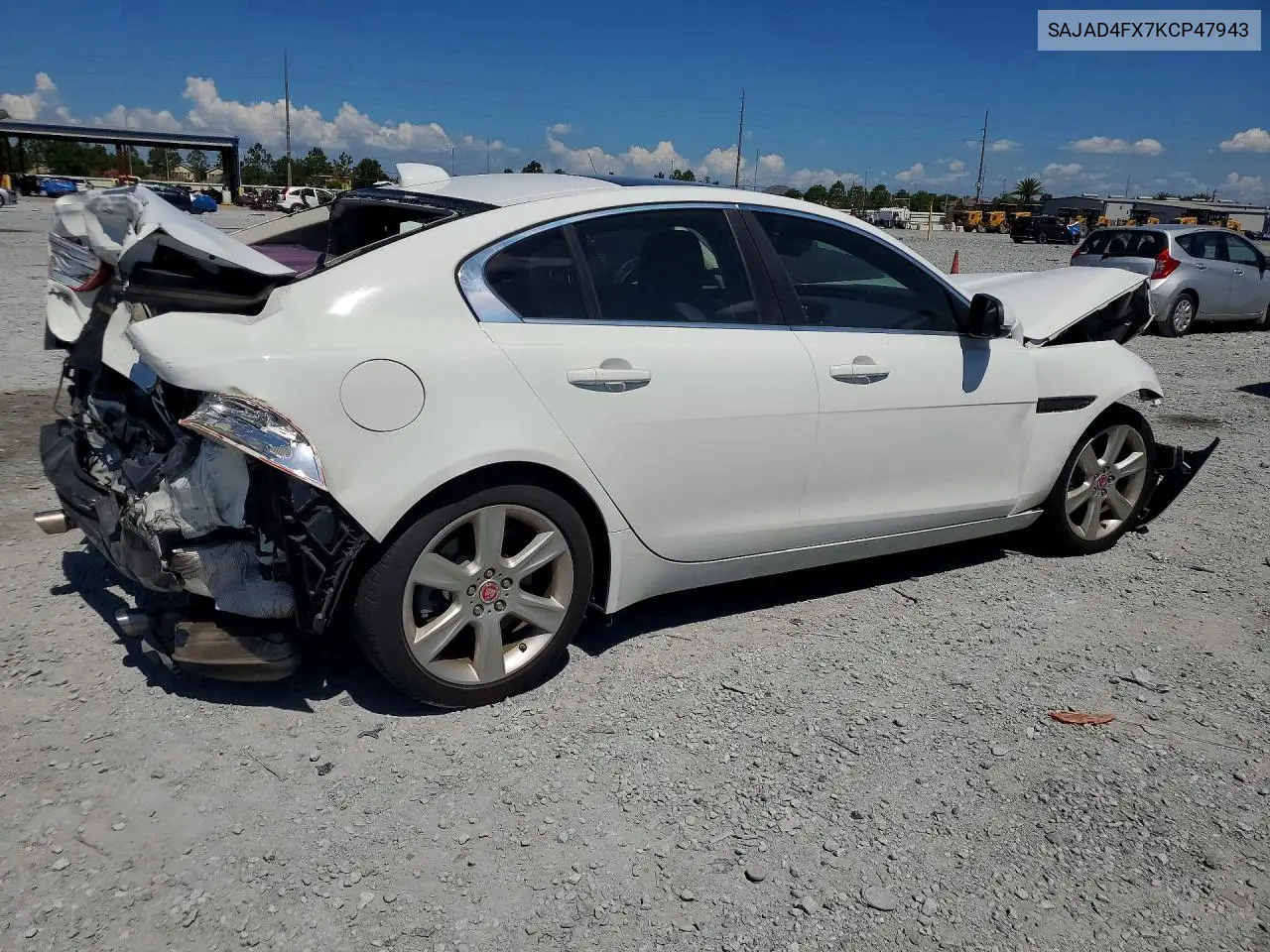 2019 Jaguar Xe Premium VIN: SAJAD4FX7KCP47943 Lot: 58280436