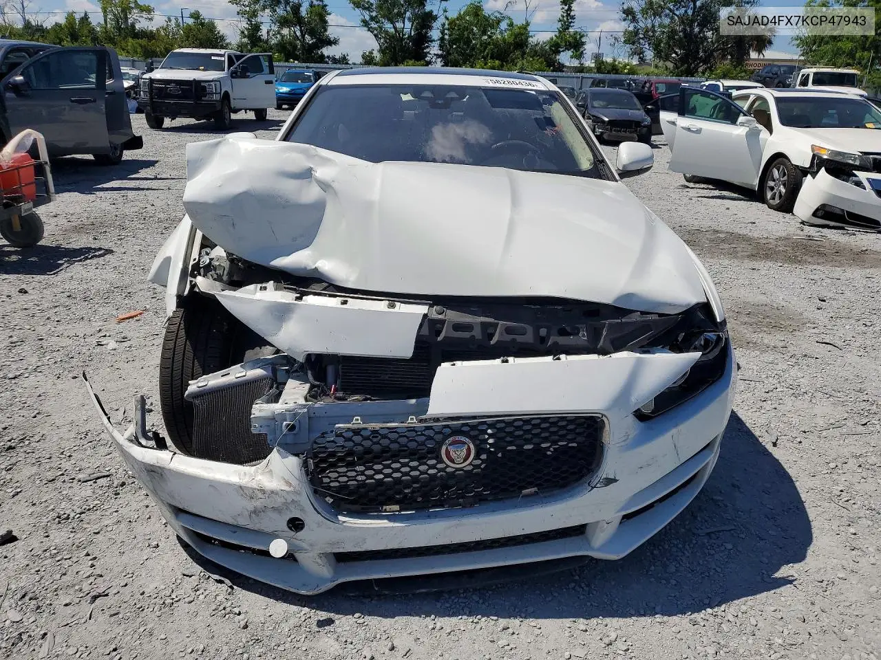 2019 Jaguar Xe Premium VIN: SAJAD4FX7KCP47943 Lot: 58280436
