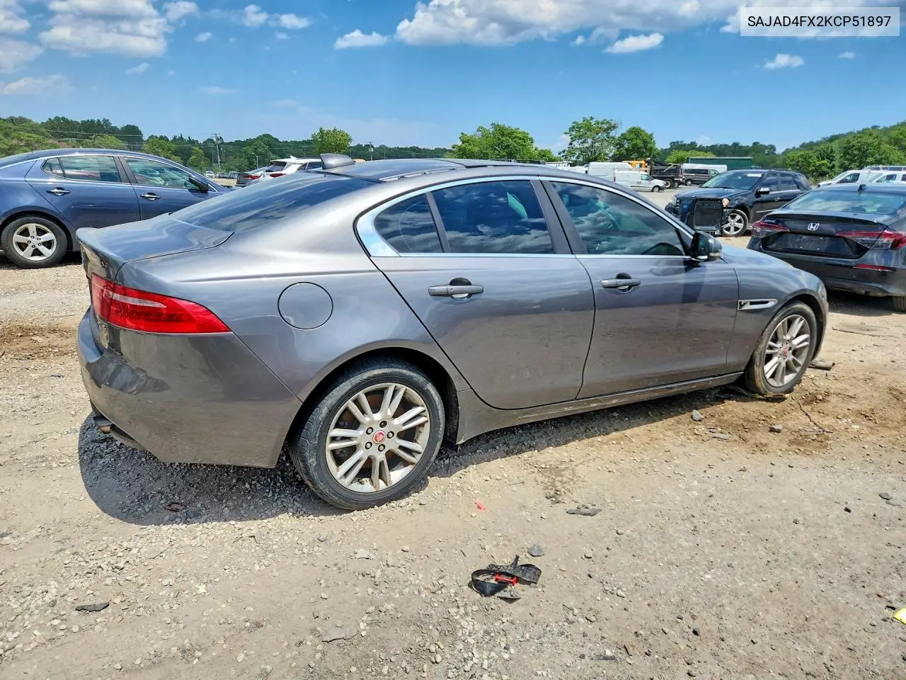 2019 Jaguar Xe Premium VIN: SAJAD4FX2KCP51897 Lot: 58915586