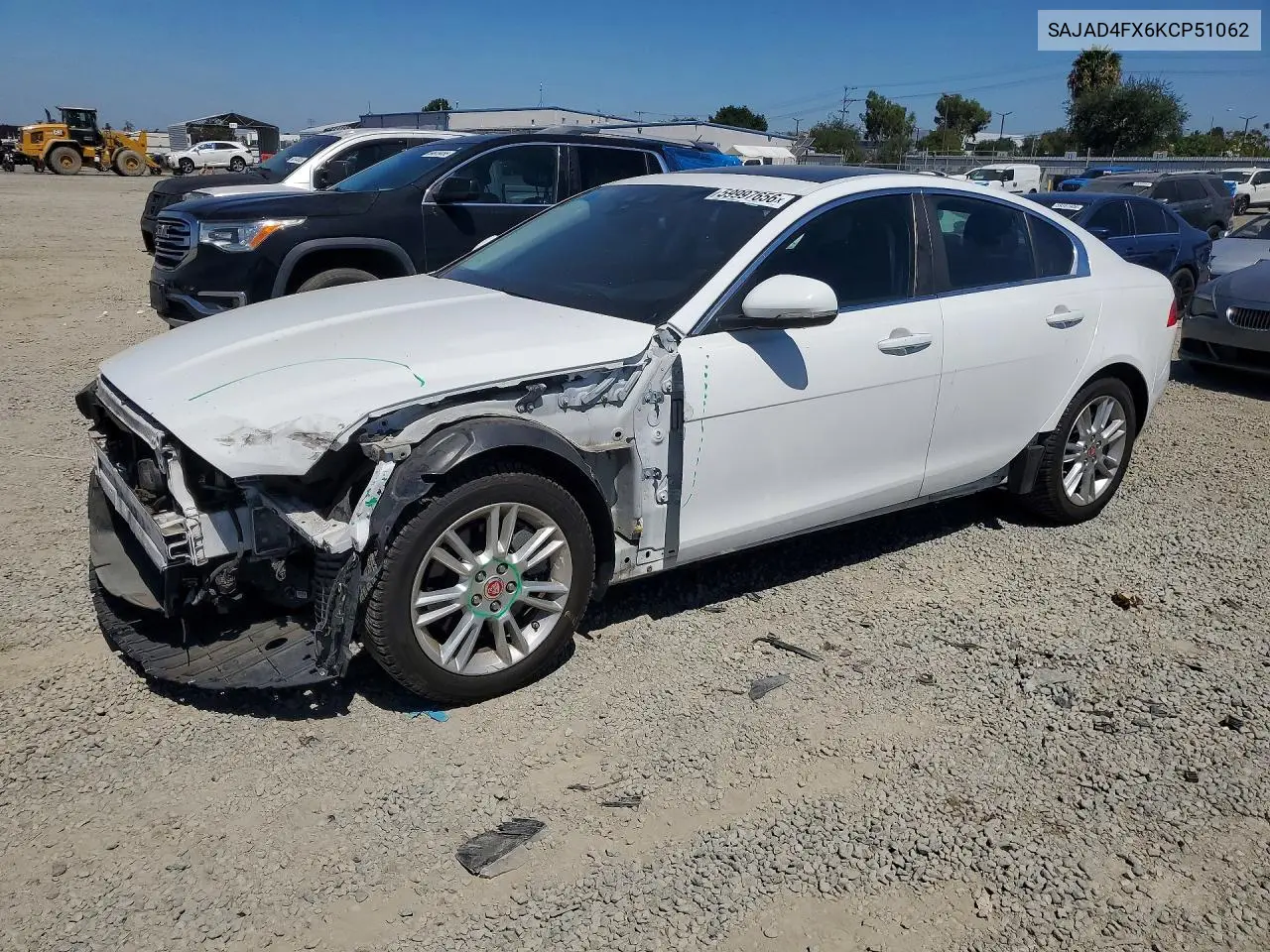2019 Jaguar Xe Premium VIN: SAJAD4FX6KCP51062 Lot: 59997656