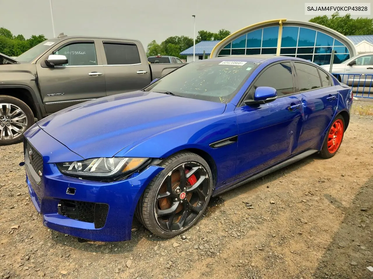 2019 Jaguar Xe S VIN: SAJAM4FV0KCP43828 Lot: 60420866