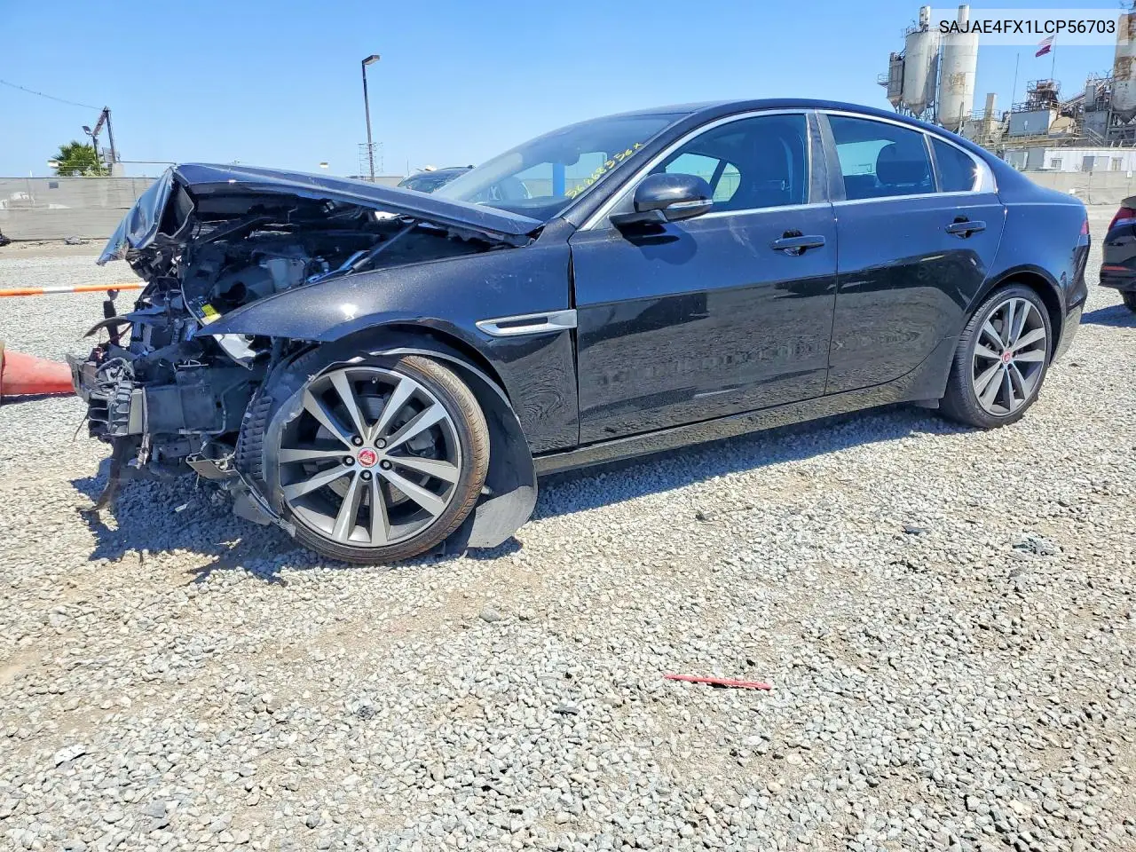 2020 Jaguar Xe S VIN: SAJAE4FX1LCP56703 Lot: 56868556