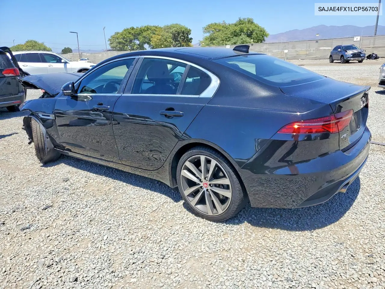 2020 Jaguar Xe S VIN: SAJAE4FX1LCP56703 Lot: 56868556